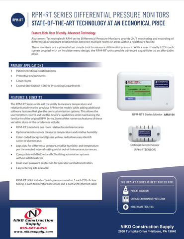 RPM-RT Pressure Monitor