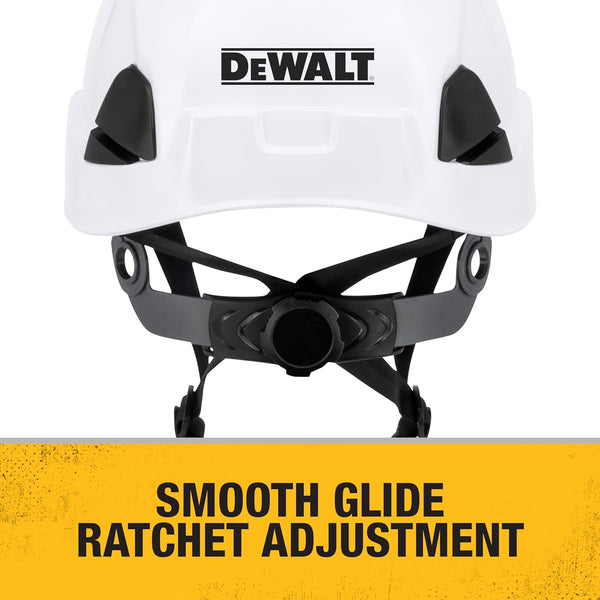 DeWalt Safey Helmet - White – Niko Construction Supply
