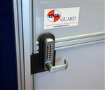 Edgeguard Door Assembly with Pushbutton Combination Lockset